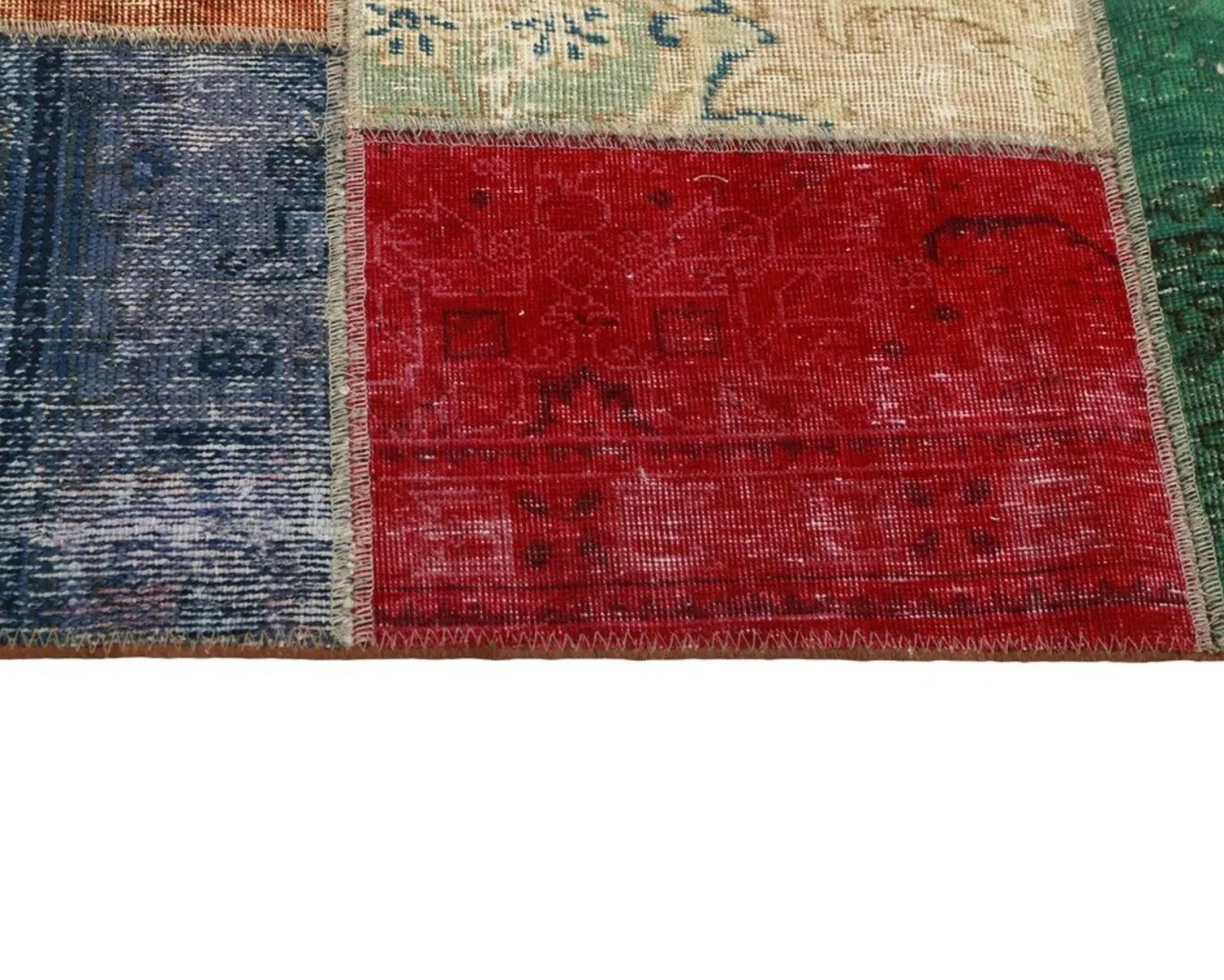 Vintage Patchwork orientalisk matta 140 x 200 cm