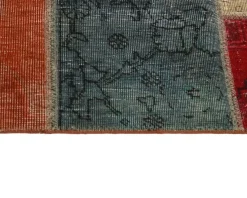 Vintage Patchwork orientalisk matta 140 x 199 cm