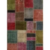 Vintage Patchwork orientalisk matta 139 x 199 cm