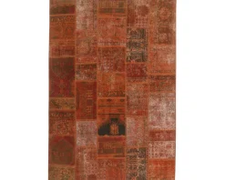 Vintage Patchwork orientalisk matta 166 x 240 cm