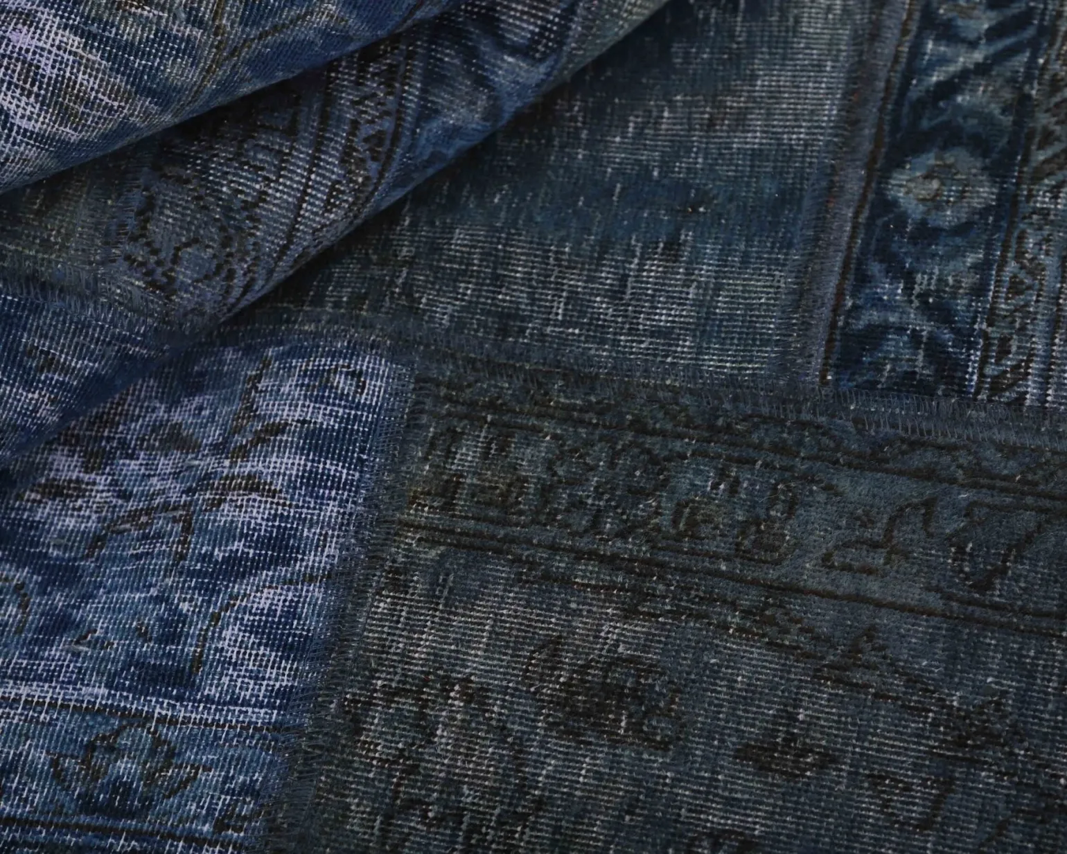 Vintage Patchwork orientalisk matta 144 x 207 cm