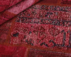 Vintage Patchwork orientalisk matta 252 x 355 cm