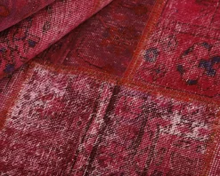 Vintage Patchwork orientalisk matta 140 x 205 cm
