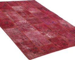 Vintage Patchwork orientalisk matta 140 x 205 cm