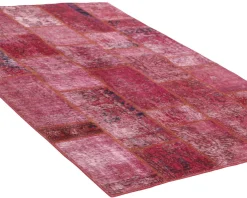 Vintage Patchwork orientalisk matta 147 x 205 cm