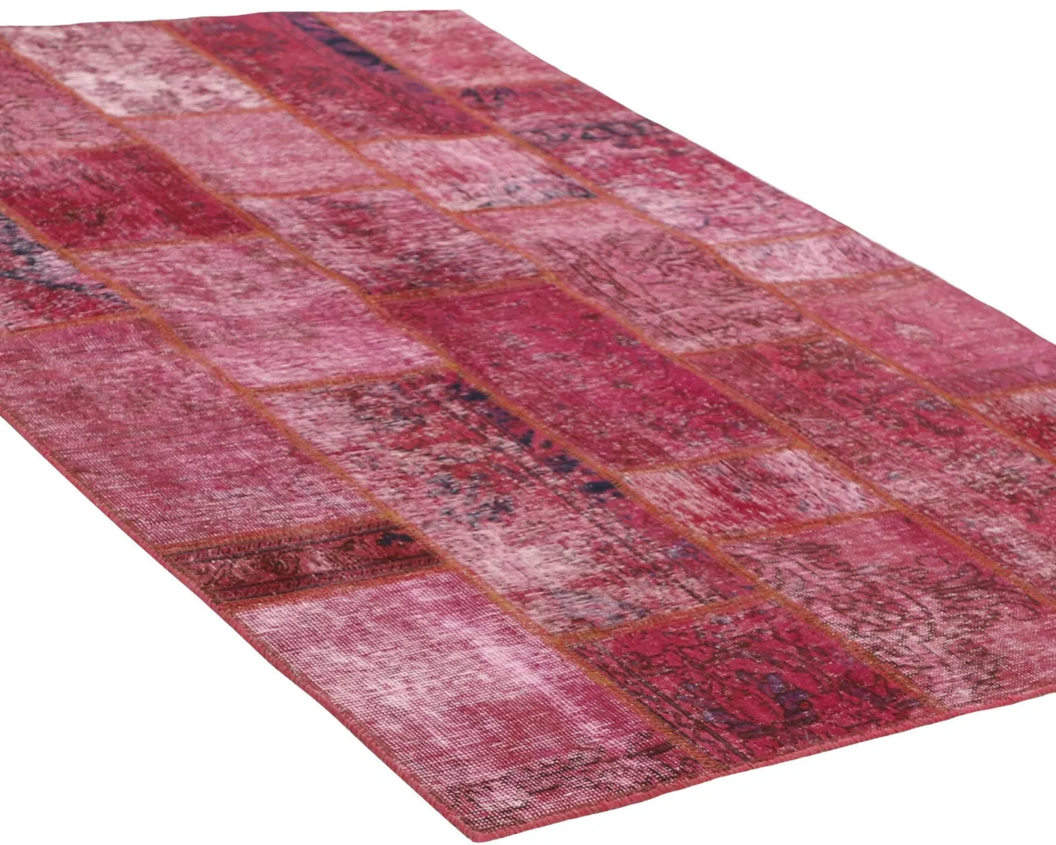 Vintage Patchwork orientalisk matta 147 x 205 cm