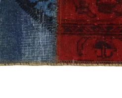 Vintage Patchwork orientalisk matta 201 x 305 cm