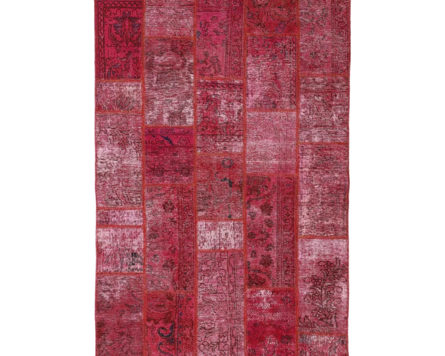 Vintage Patchwork orientalisk matta 143 x 208 cm