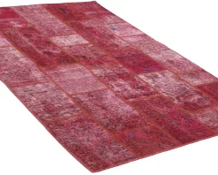 Vintage Patchwork orientalisk matta 143 x 208 cm