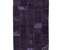 Vintage Patchwork orientalisk matta 141 x 201 cm