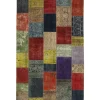 Vintage Patchwork orientalisk matta 197 x 303 cm