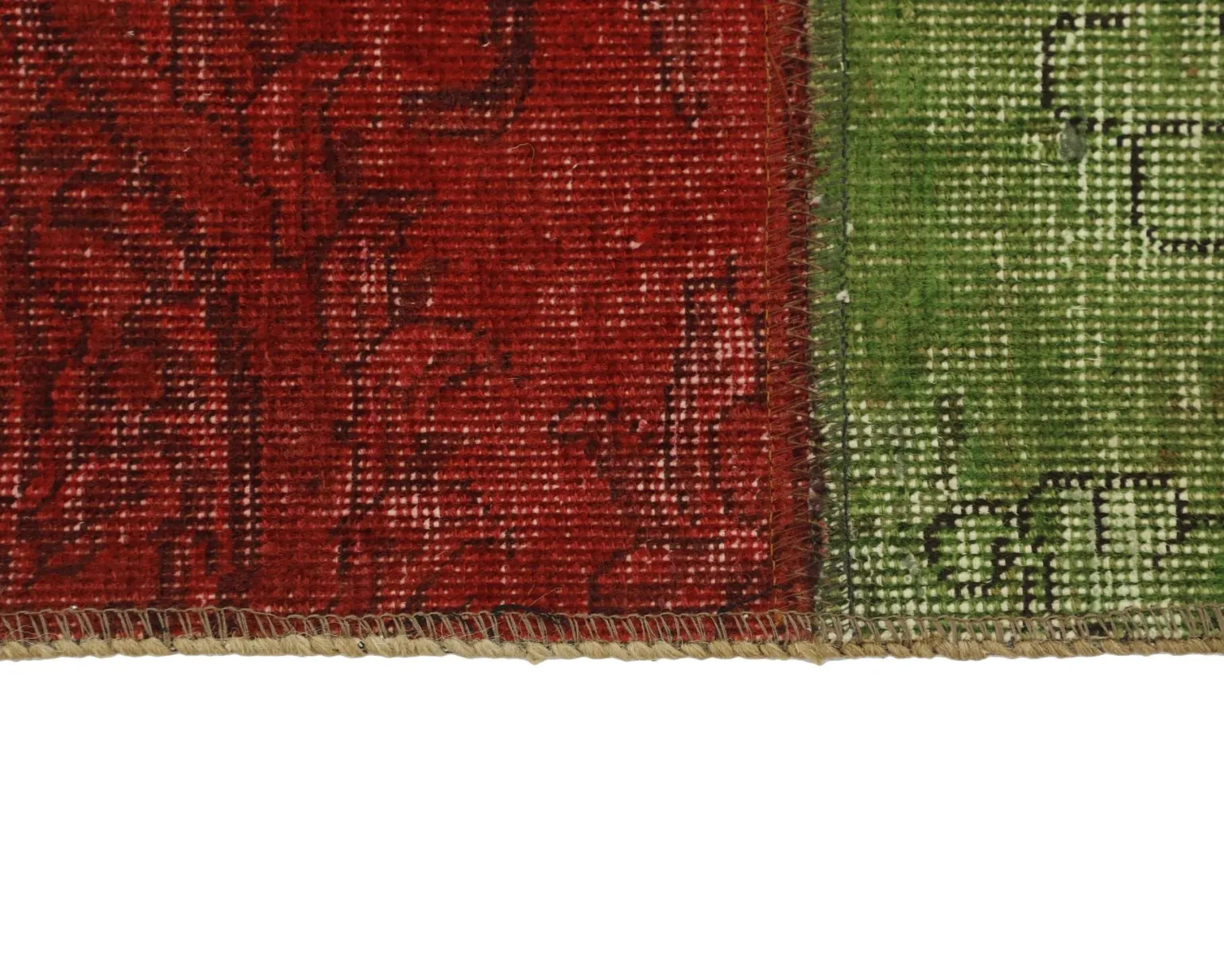 Vintage Patchwork orientalisk matta 197 x 303 cm