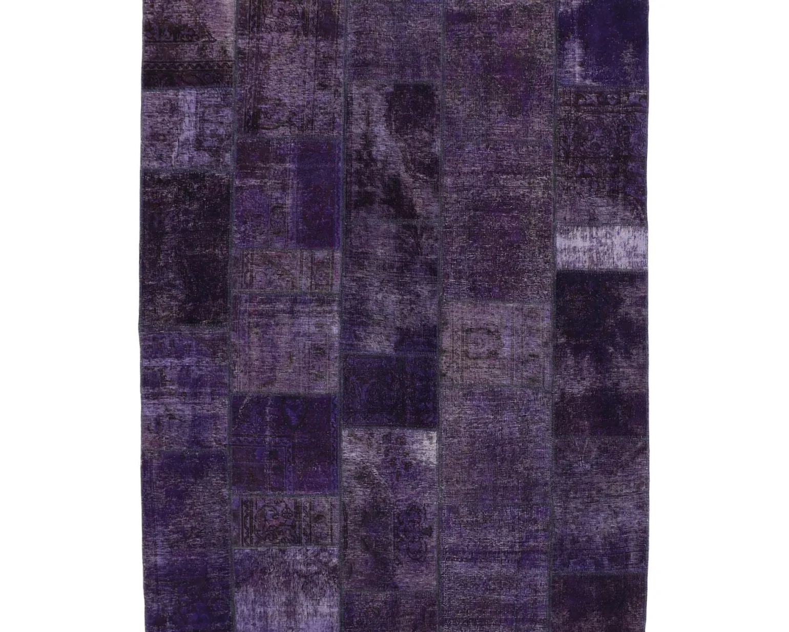 Vintage Patchwork orientalisk matta 198 x 251 cm