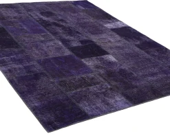 Vintage Patchwork orientalisk matta 198 x 251 cm