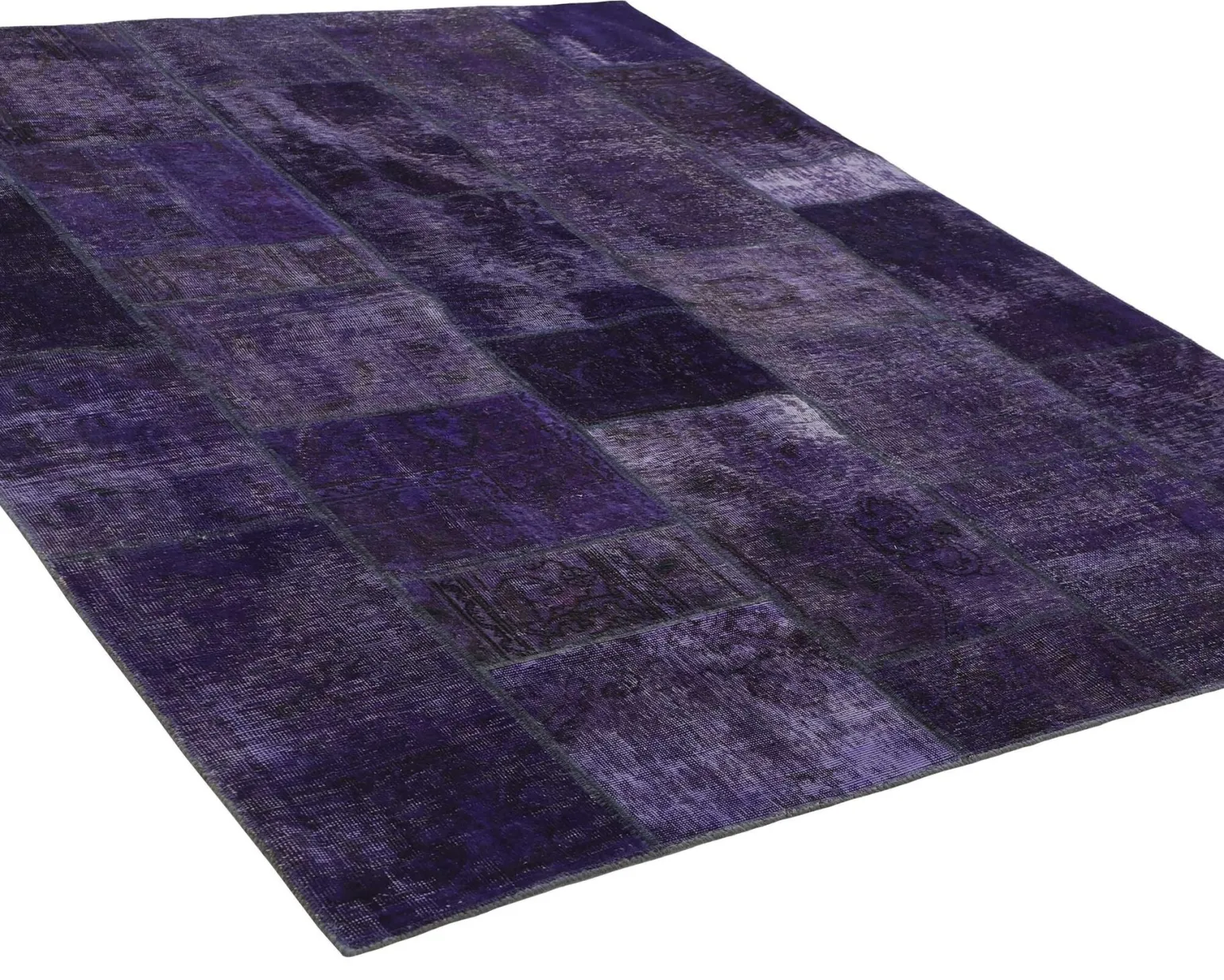 Vintage Patchwork orientalisk matta 198 x 251 cm