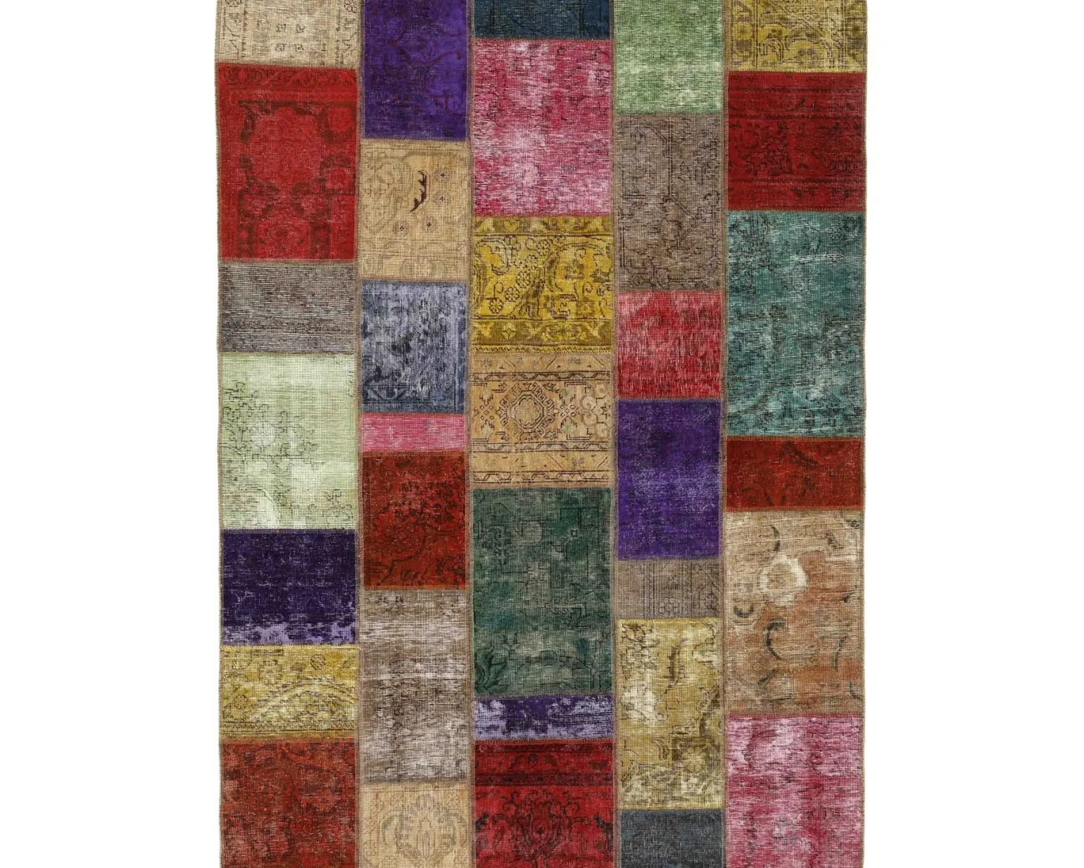 Vintage Patchwork orientalisk matta 170 x 238 cm