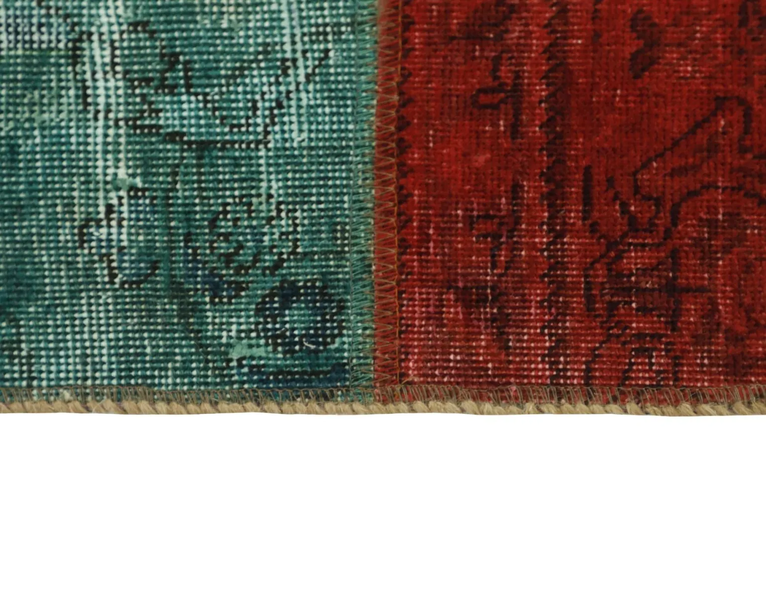 Vintage Patchwork orientalisk matta 170 x 238 cm