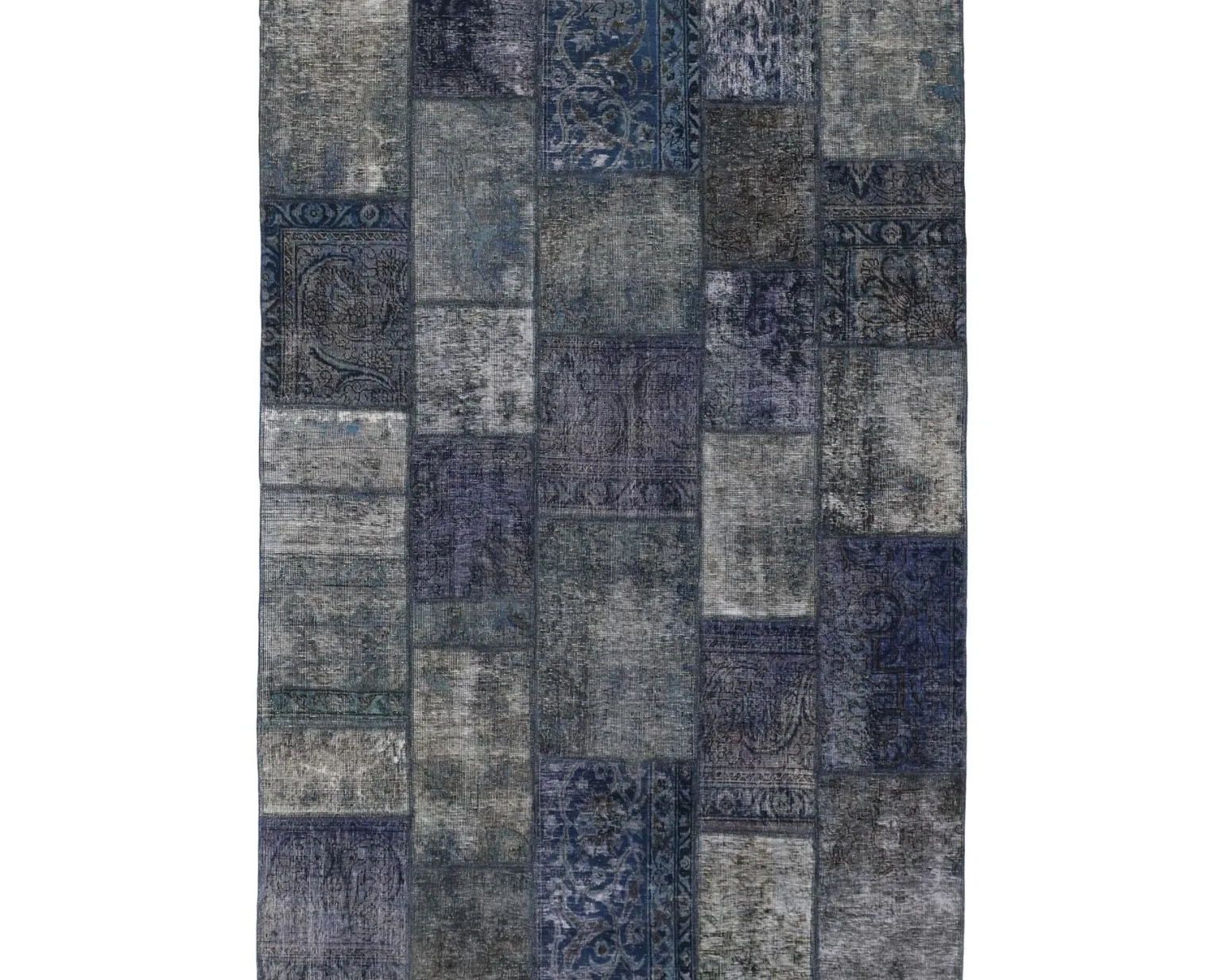 Vintage Patchwork orientalisk matta 167 x 240 cm