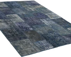 Vintage Patchwork orientalisk matta 167 x 240 cm