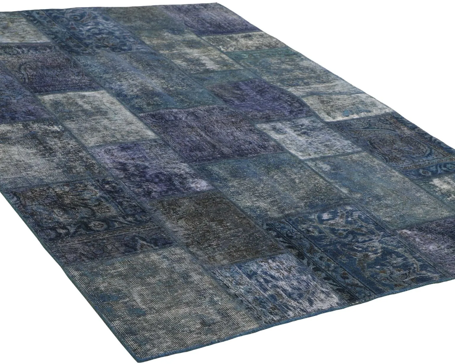 Vintage Patchwork orientalisk matta 167 x 240 cm