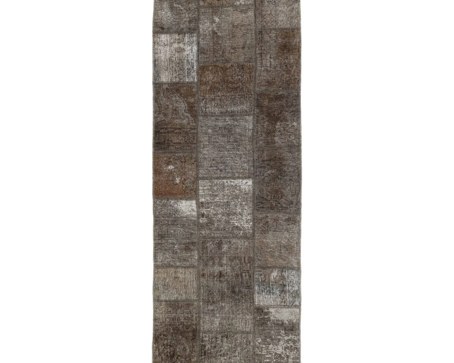 Vintage Patchwork orientalisk matta 74 x 204 cm