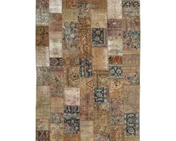 Vintage Patchwork orientalisk matta 252 x 360 cm