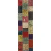 Vintage Patchwork orientalisk matta 76 x 265 cm