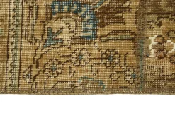 Vintage Patchwork orientalisk matta 199 x 312 cm