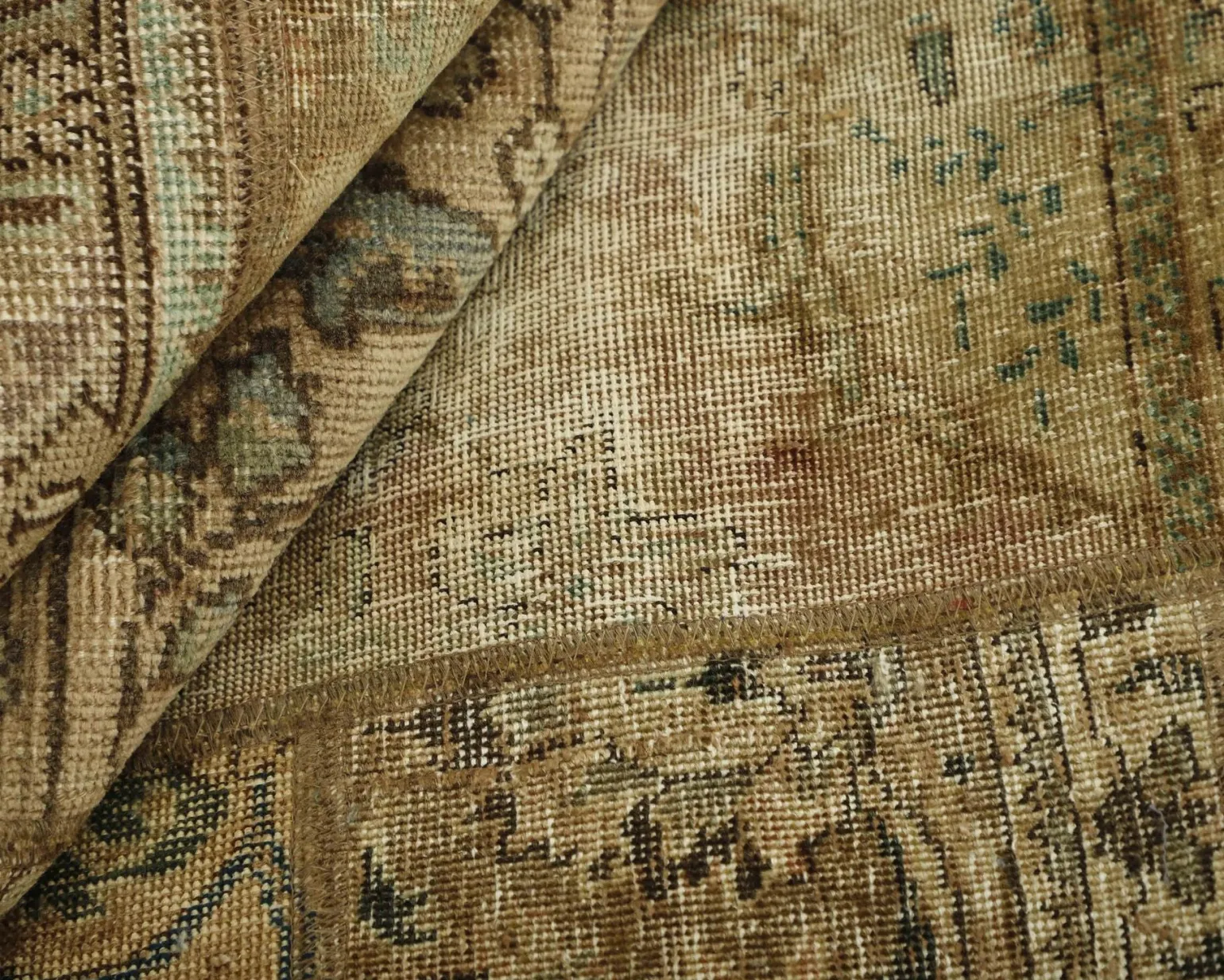 Vintage Patchwork orientalisk matta 198 x 311 cm