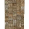 Vintage Patchwork orientalisk matta 199 x 301 cm