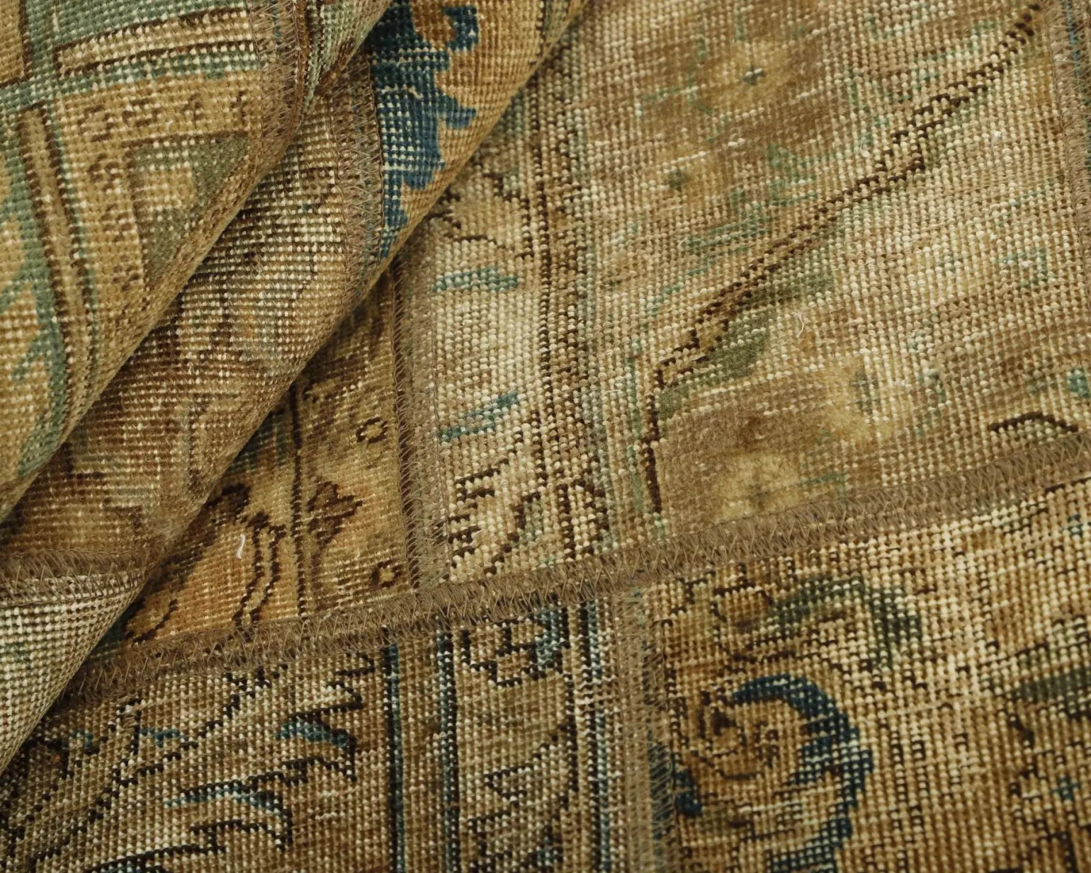 Vintage Patchwork orientalisk matta 199 x 301 cm