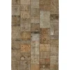 Vintage Patchwork orientalisk matta 201 x 305 cm