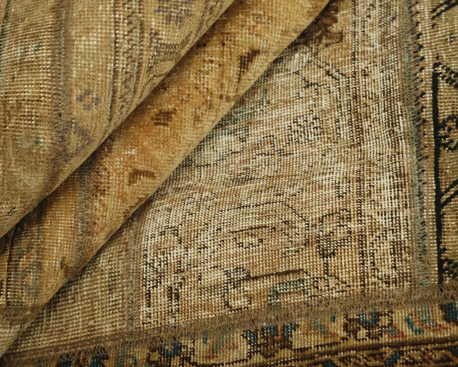 Vintage Patchwork orientalisk matta 201 x 305 cm