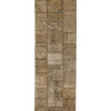 Vintage Patchwork orientalisk matta 75 x 210 cm