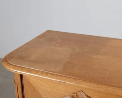 Vintage vitrinskåp i trä