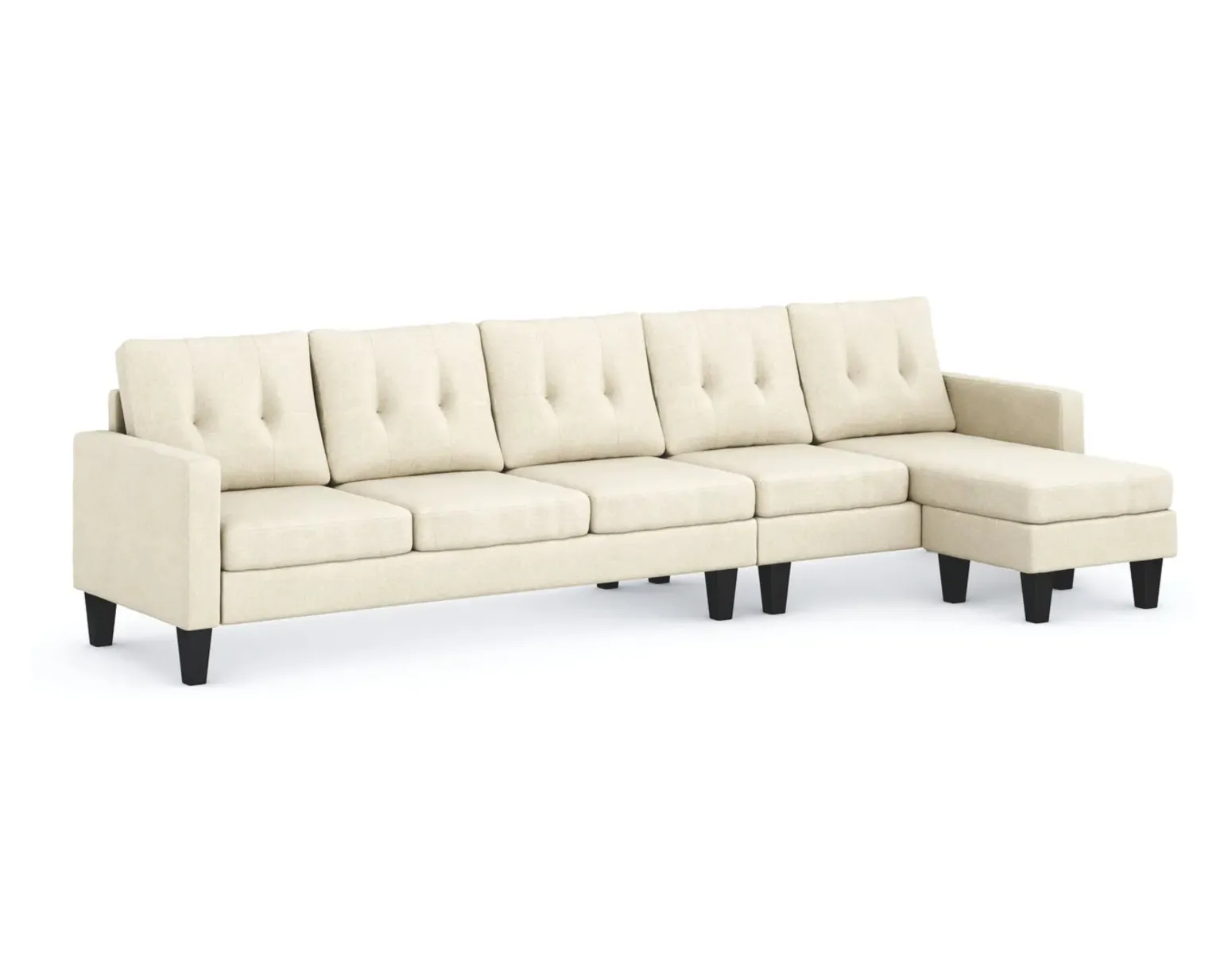Vislanda 5-sitssoffa med divan beige