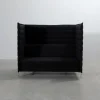 Vitra Alcove Highback 2-sits akustiksoffa svart