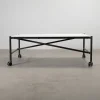 Vitra Comma bord 120 x 200 cm cm vit / svart