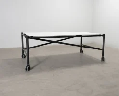 Vitra Comma bord 120 x 200 cm cm vit / svart