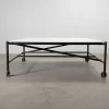 Vitra Comma bord 200 x 200 cm cm vit / svart