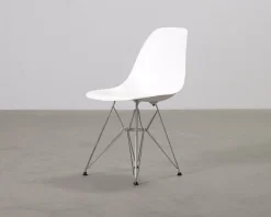 Vitra Eames DSR stol vit
