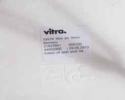 Vitra Eames DSR stol vit