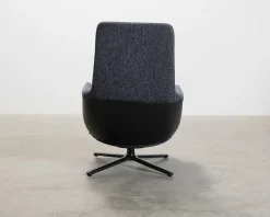 Vitra Grand Relax fåtölj blå / svart