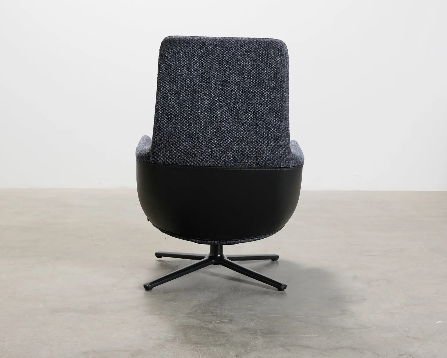 Vitra Grand Relax fåtölj blå / svart