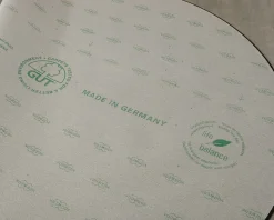 VORWERK rund matta Ø 190 cm grå