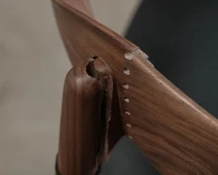 Warm Nordic Cow Horn stol valnöt