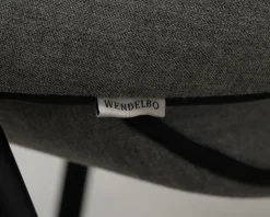 Wendelbo Folium stol grå