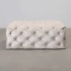 Windsor & Co fotpall beige
