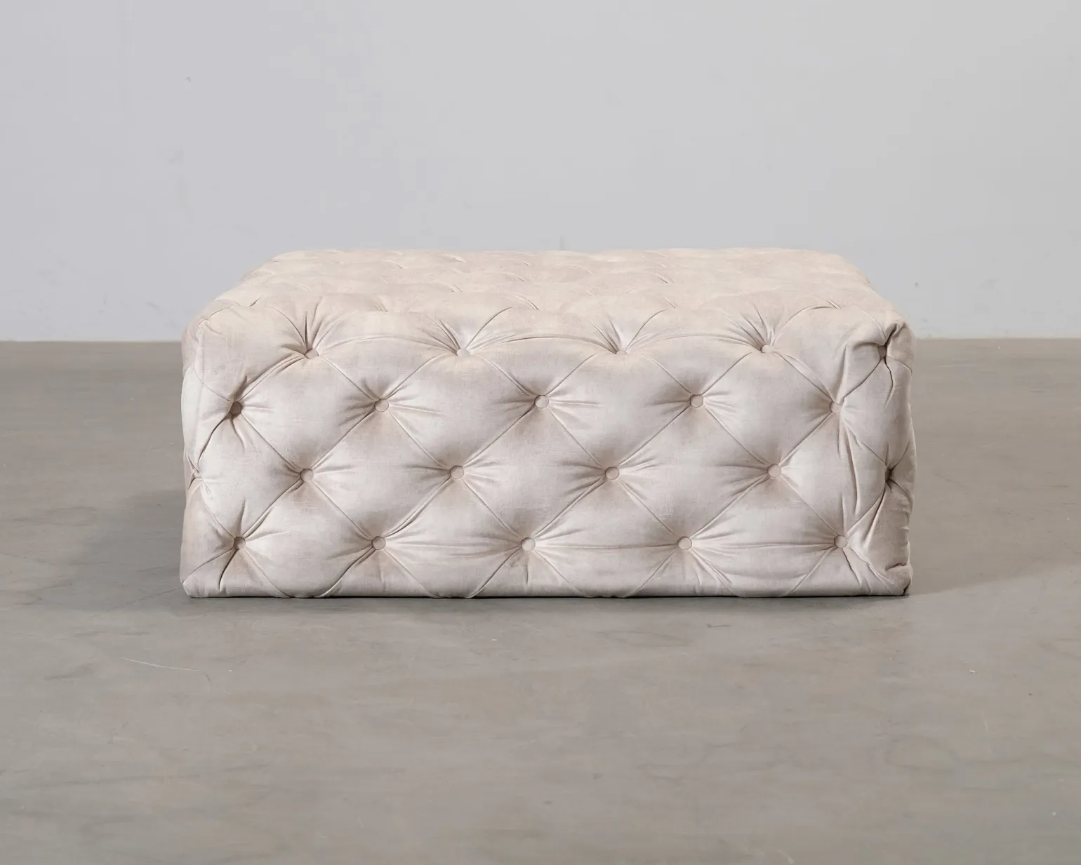Windsor & Co fotpall beige