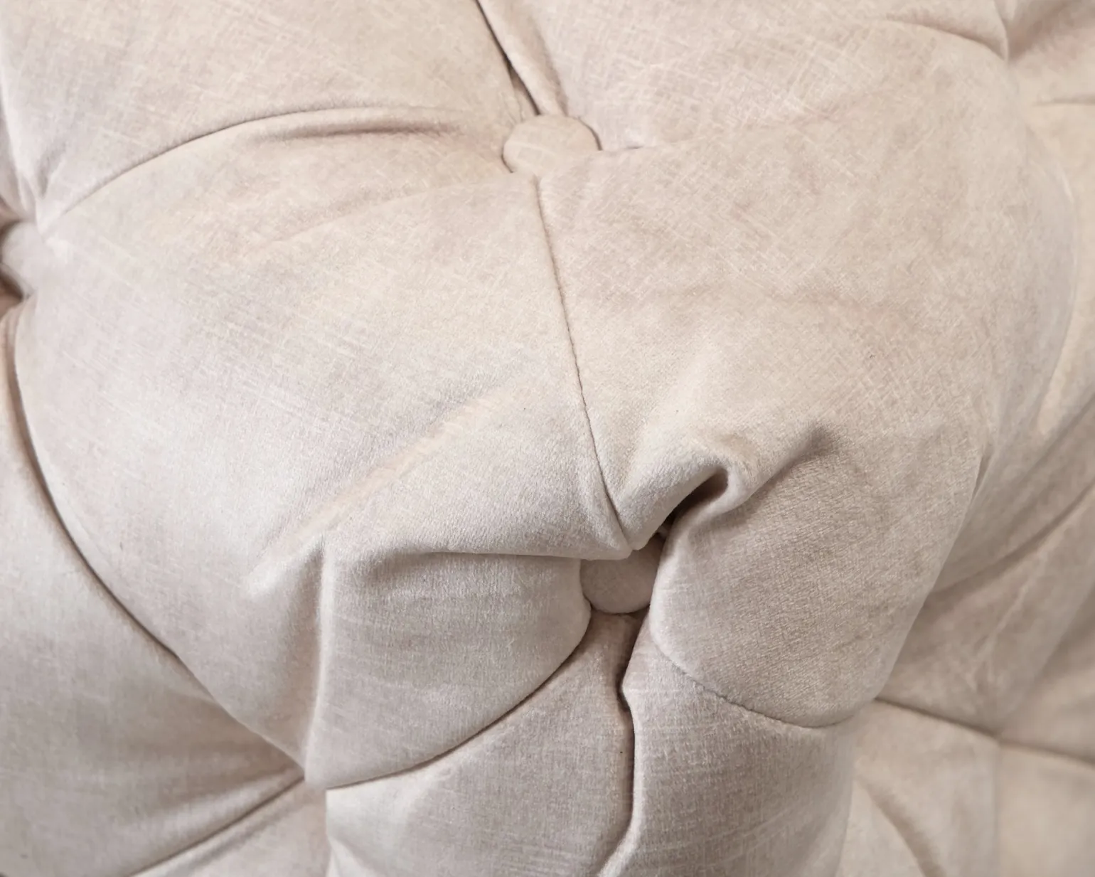 Windsor & Co fotpall beige